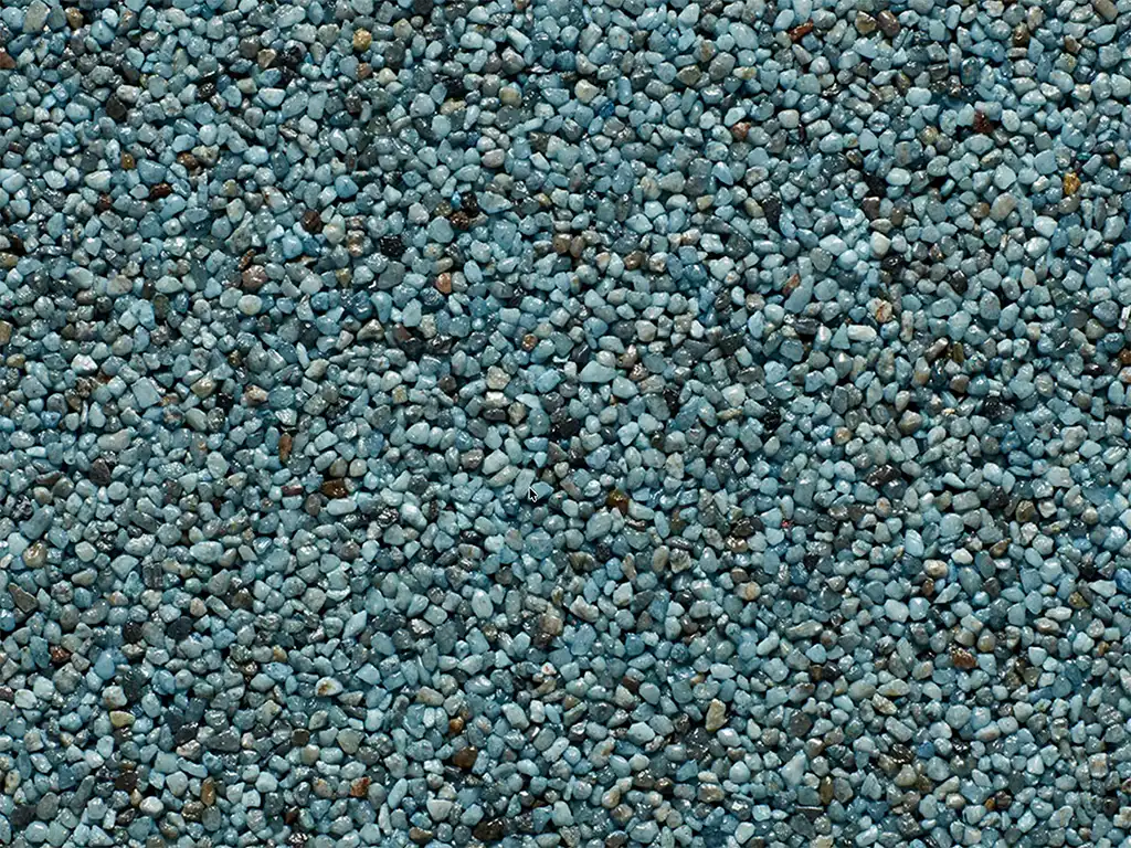 Chopped Blueberry Quartz Carpet – Resin-Bound Stone Flooring Sample