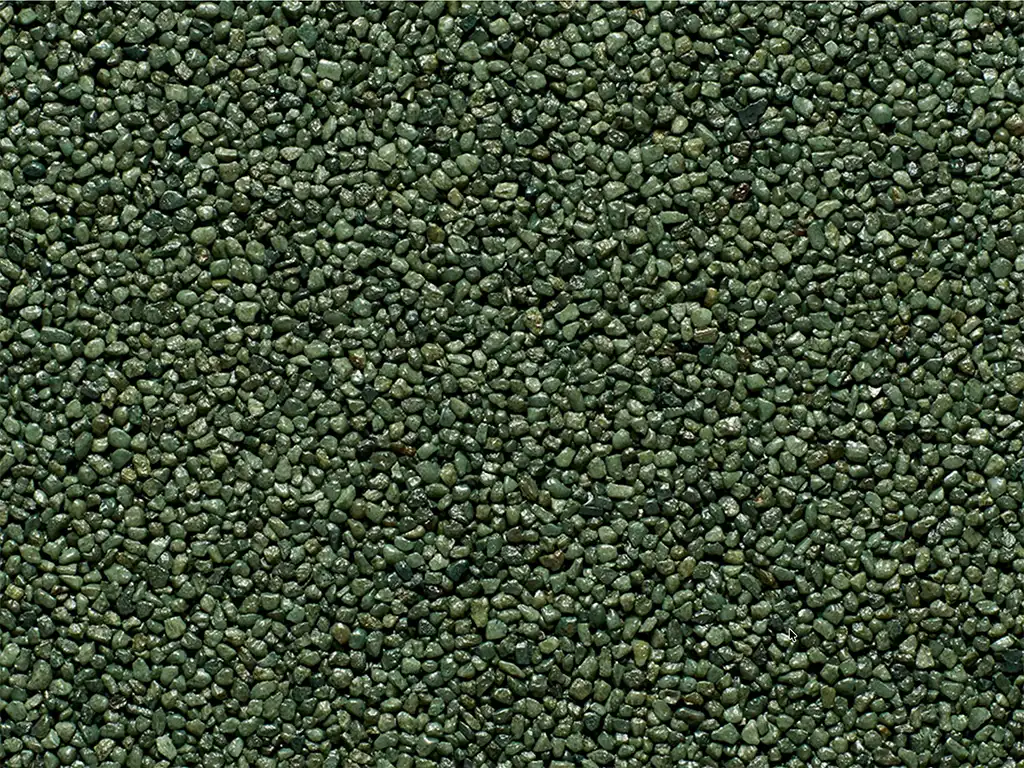 Grass Quartz Carpet – Resin-Bound Stone Flooring Sample