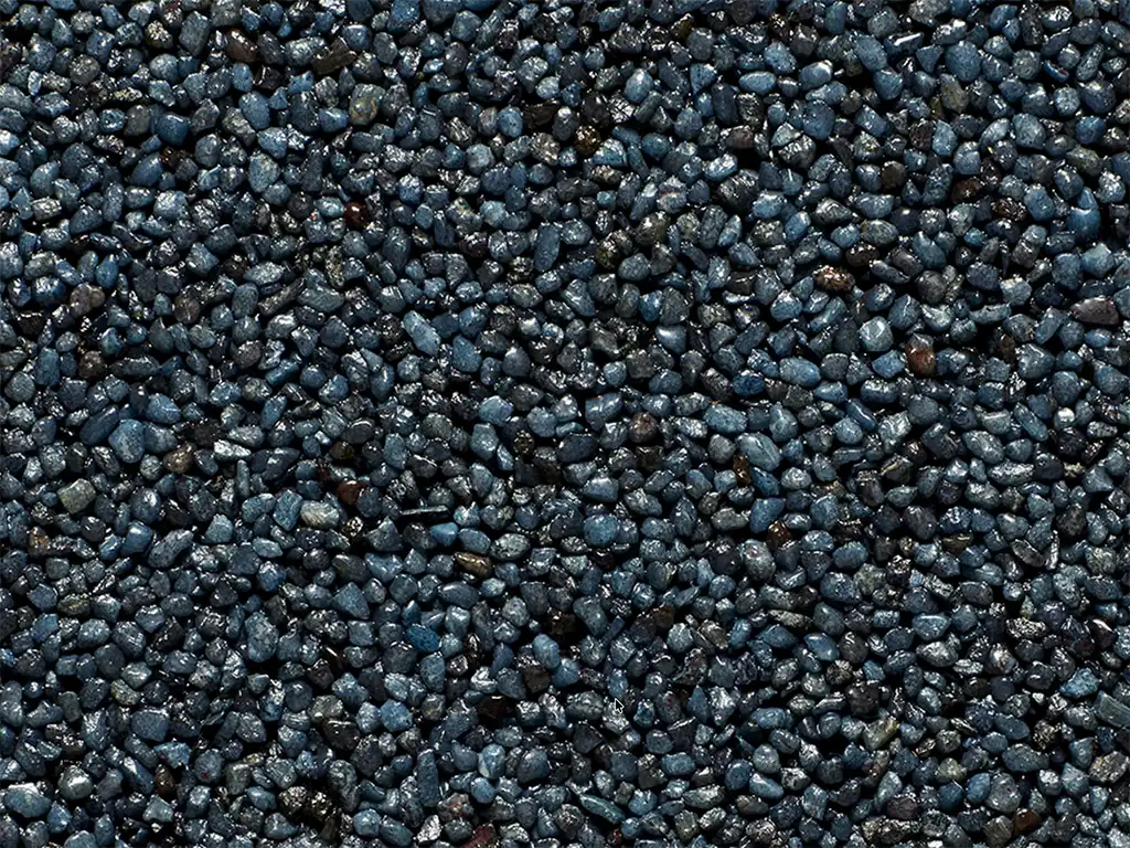 Stormy Night Quartz Carpet – Resin-Bound Stone Flooring Sample